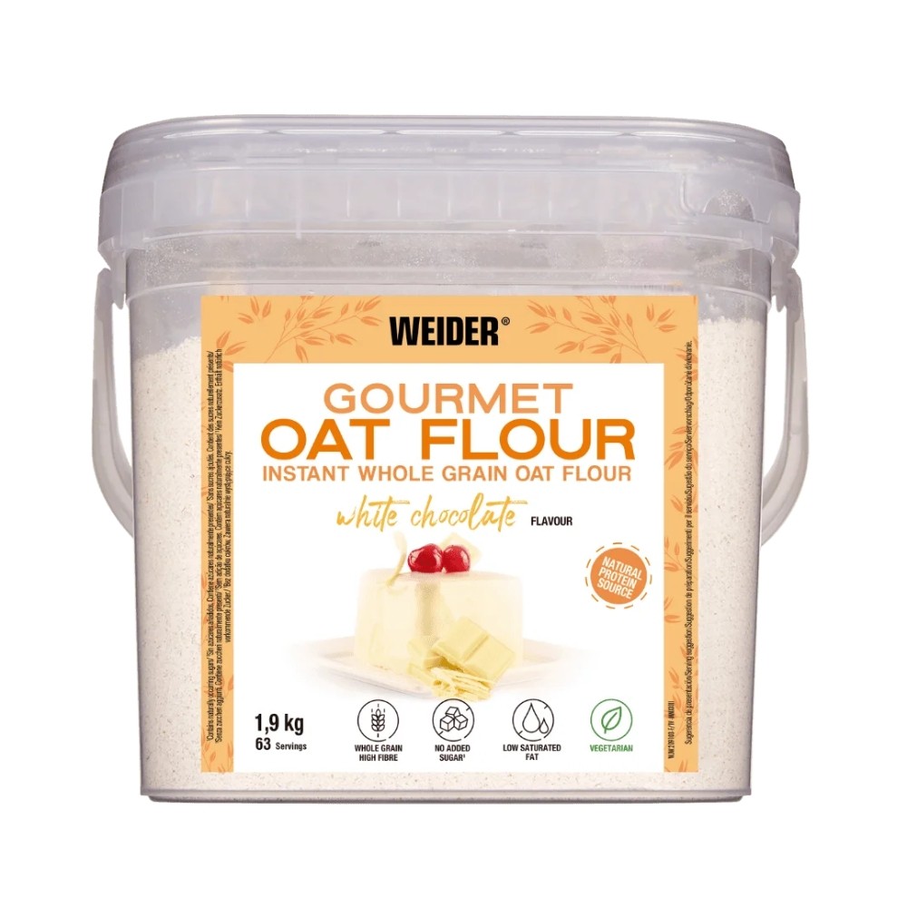 WEIDER HARINA DE AVENA OAT FLOUR 1.9KG CHOCO BLANC