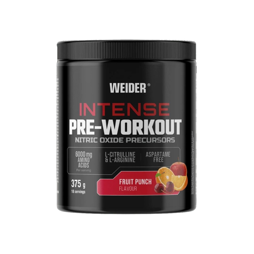 WEIDER PRE-ENTRENO INTENSE 375G FRUIT PUNCH