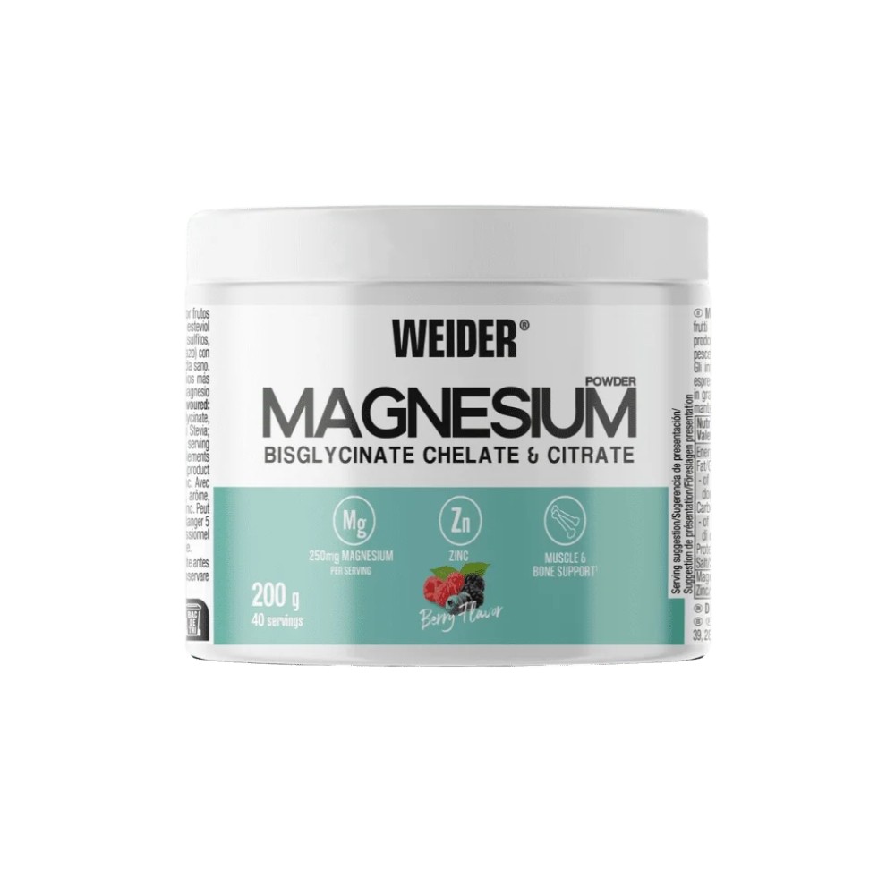 WEIDER MAGNESIUM POWDER 200G BERRY