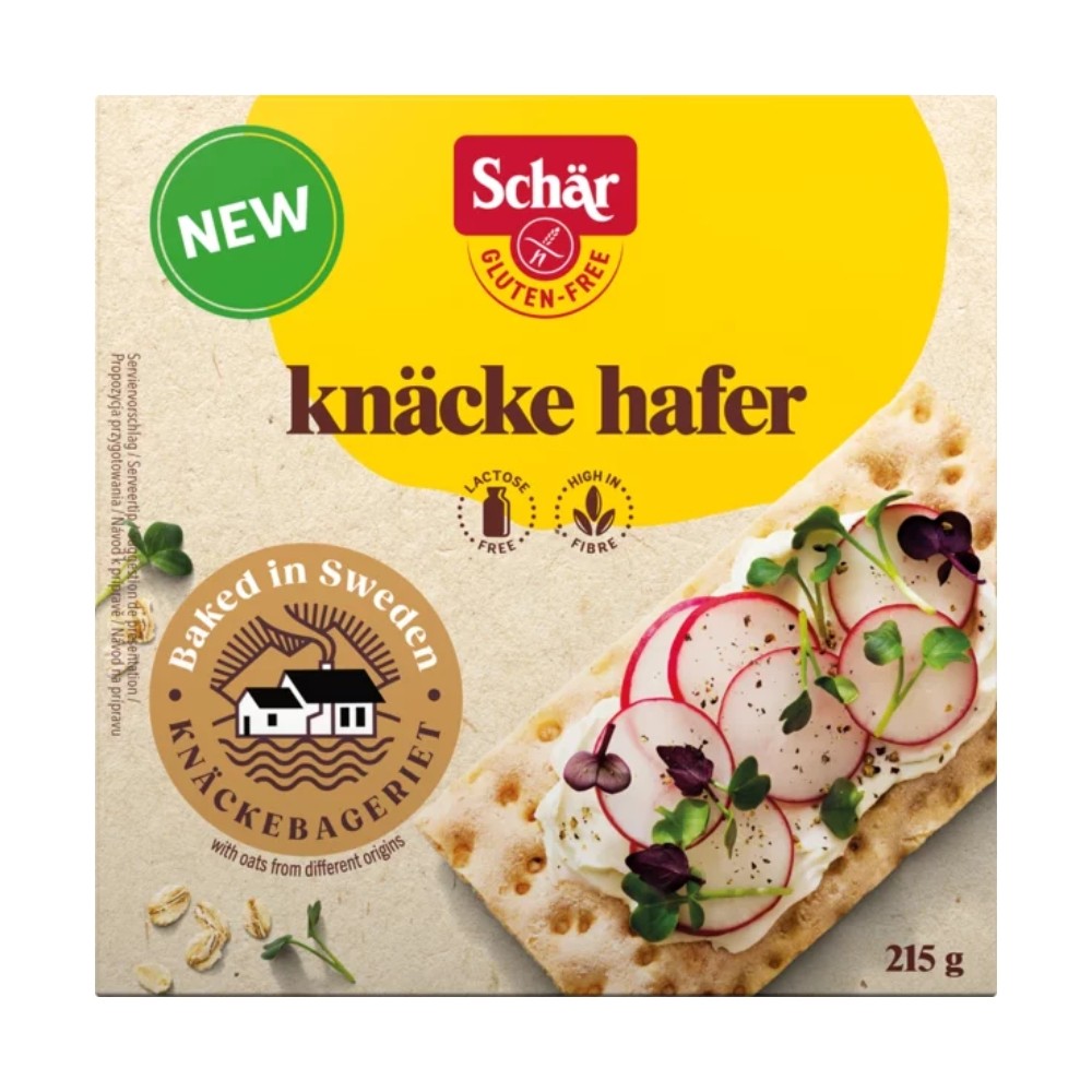 SCHAR KNÄCKE PAN CRUJIENTE CON AVENA 215G