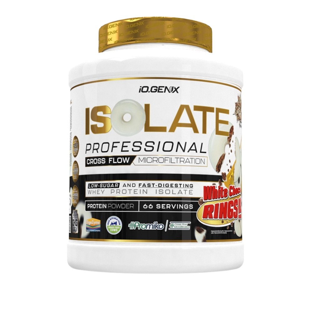 IOGENIX ISOLATE PROTEIN PROFES. 2KG WHITE CHO RING