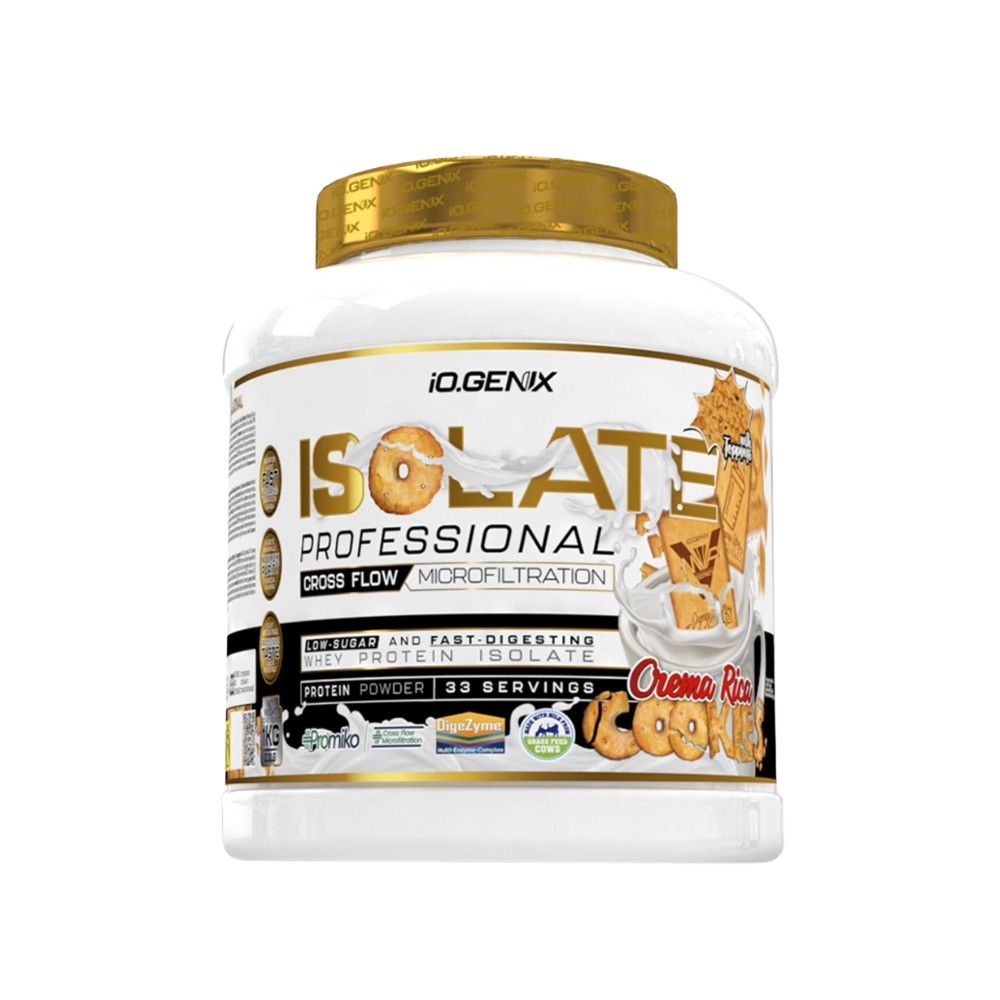 IOGENIX ISOLATE PROTEIN PROFES. 1KG CREMA RICA