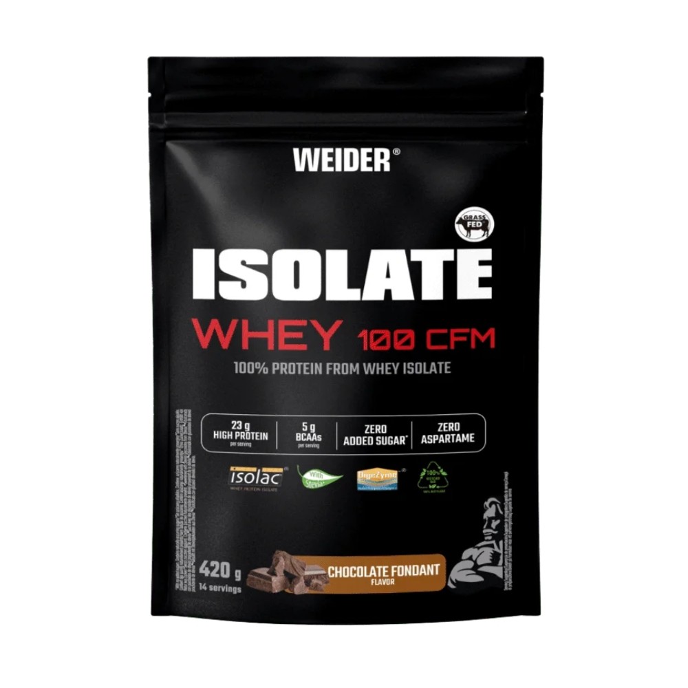 WEIDER ISOLATE WHEY 100 CFM 420G CHOCOLATE