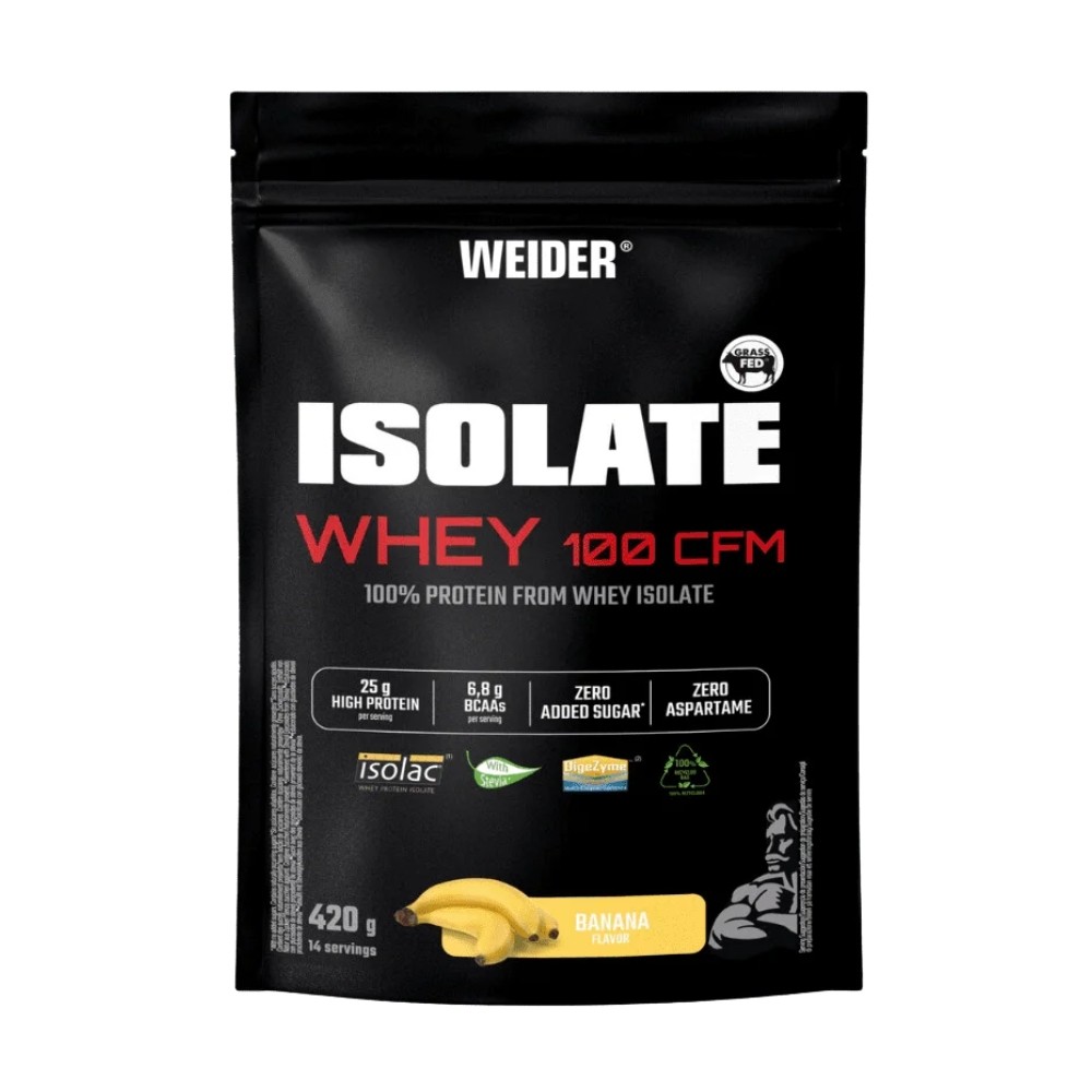 WEIDER ISOLATE WHEY 100 CFM 420G BANANA