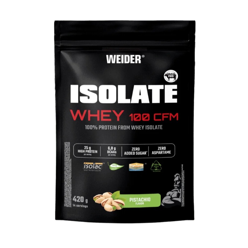 WEIDER ISOLATE WHEY 100 CFM 420G PISTACHO