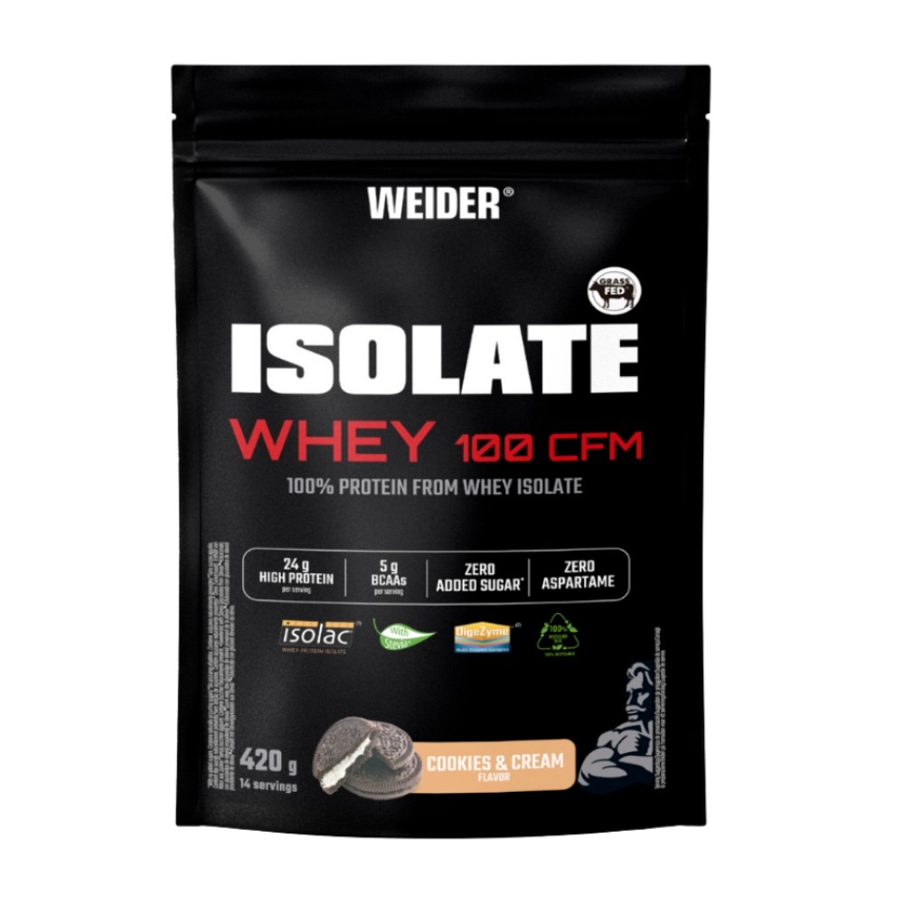 WEIDER ISOLATE WHEY 100 CFM 420G COOKIES