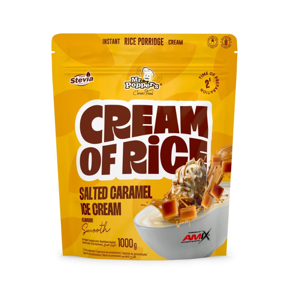 AMIX MR.POPPER CREAM OF RICE 1KG CARAMELO SALADO