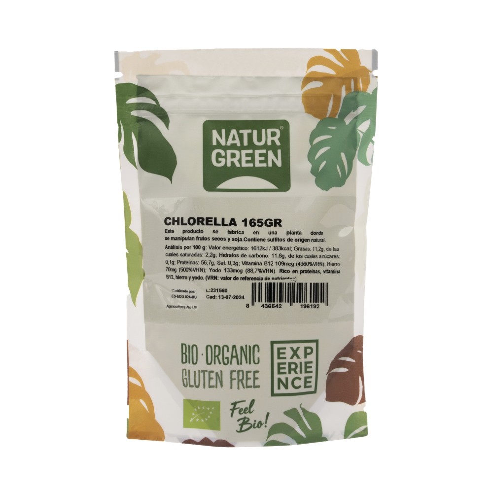 FORTICOLL BIO CHLORELLA DOYPACK 165g