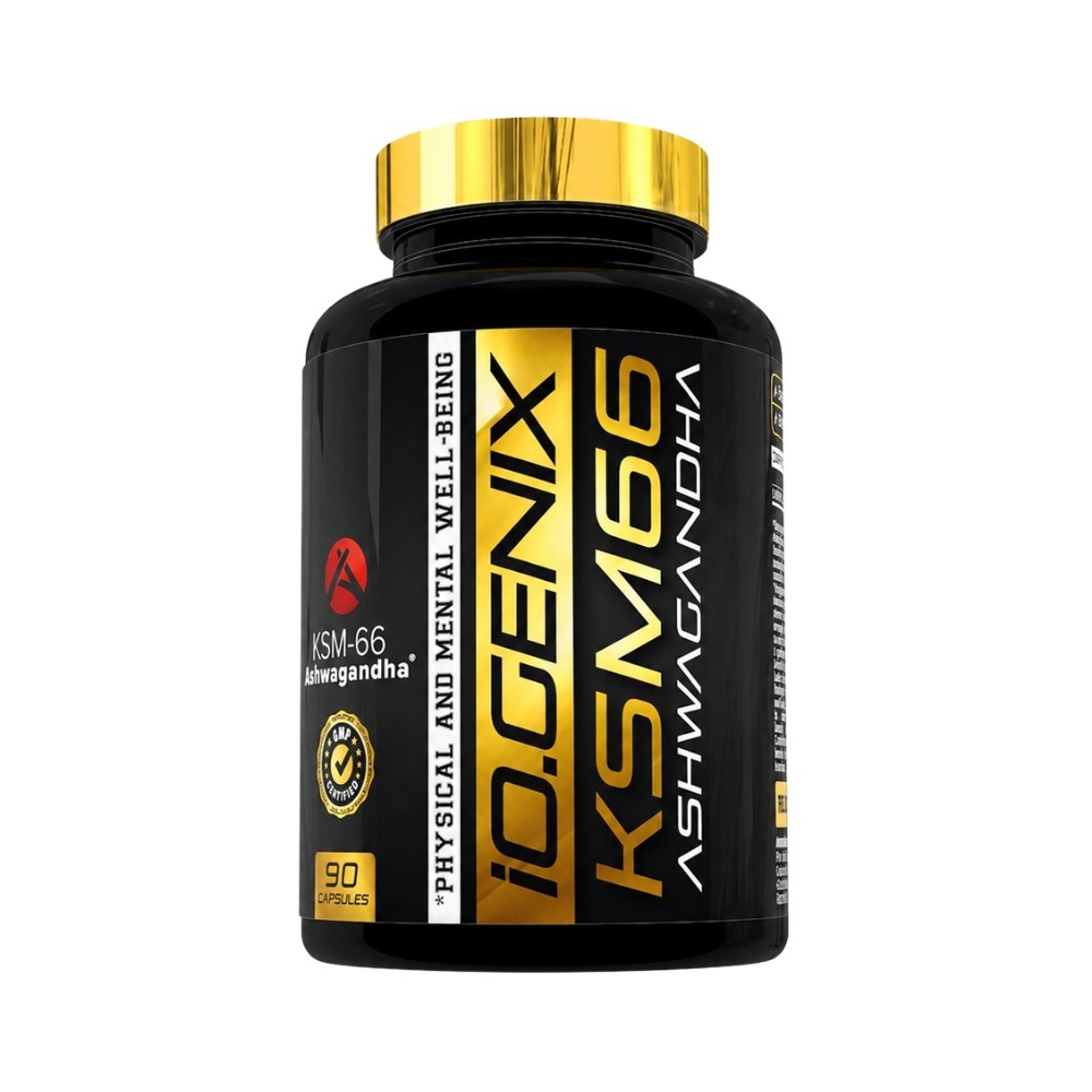 IOGENIX ASHWAGANDHA KSM66 90CAP