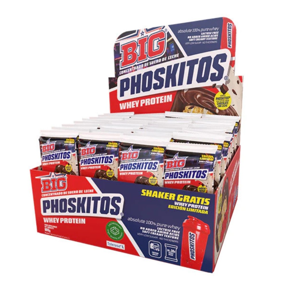 BIG WHEY PROTEIN EXPOSITOR 30X30G PHOSKITOS®