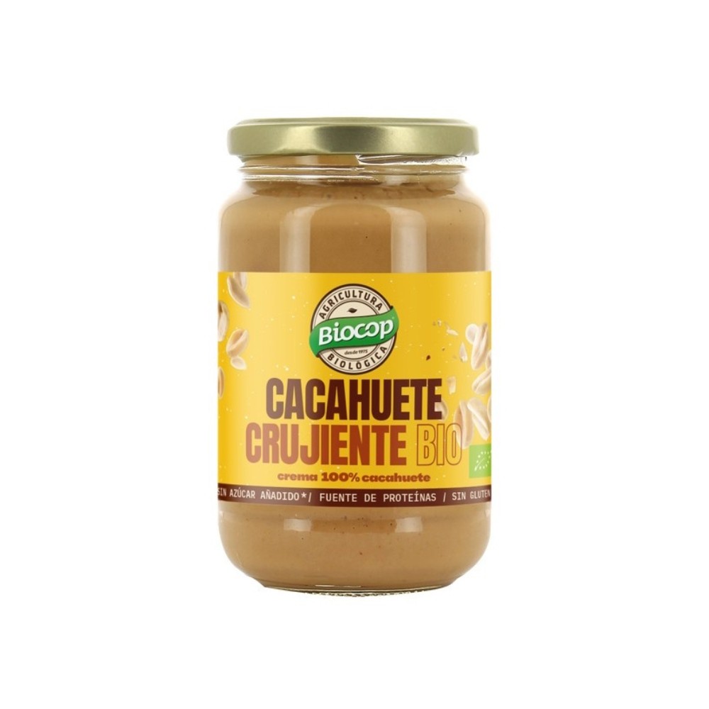 BIOCOP CREMA CACAHUETE CRUJIENTE 350G