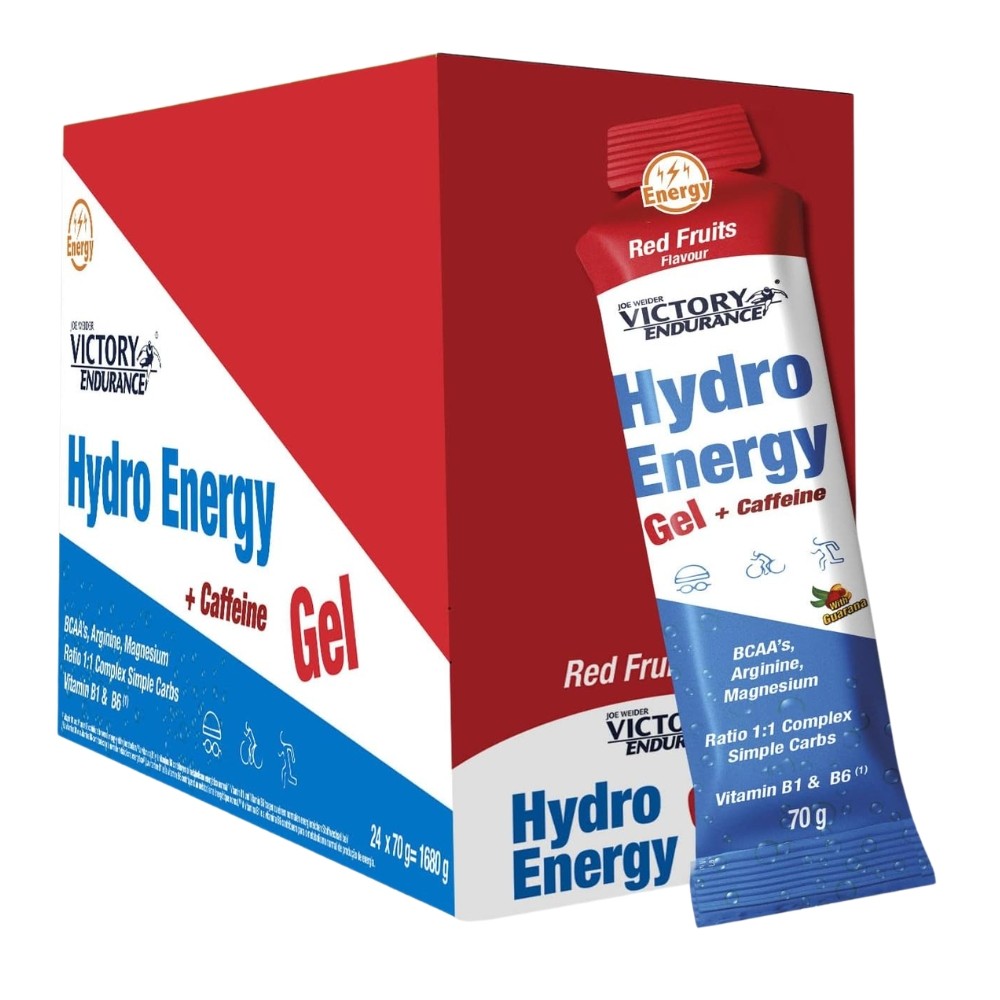 VICTORY ENDURANCE HYDROENERGY GEL 70GX24G RED FRUI