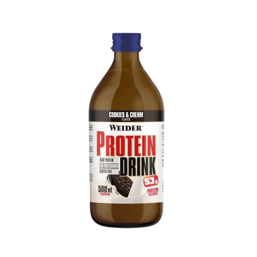 WEIDER BEBIDA MILSHAKE PROTEIN CRISTAL 500ML COOKI