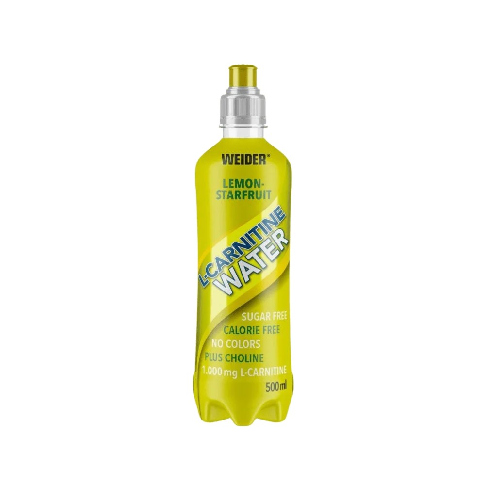 WEIDER BEBIDA CARNITINE WATER 500ML LIMÓN