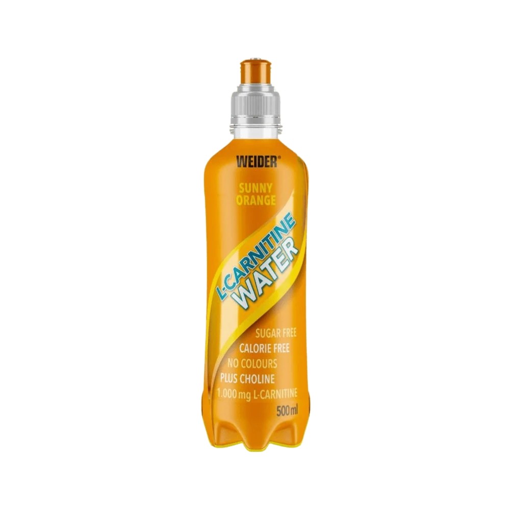 WEIDER BEBIDA CARNITINE WATER 500ML NARANJA