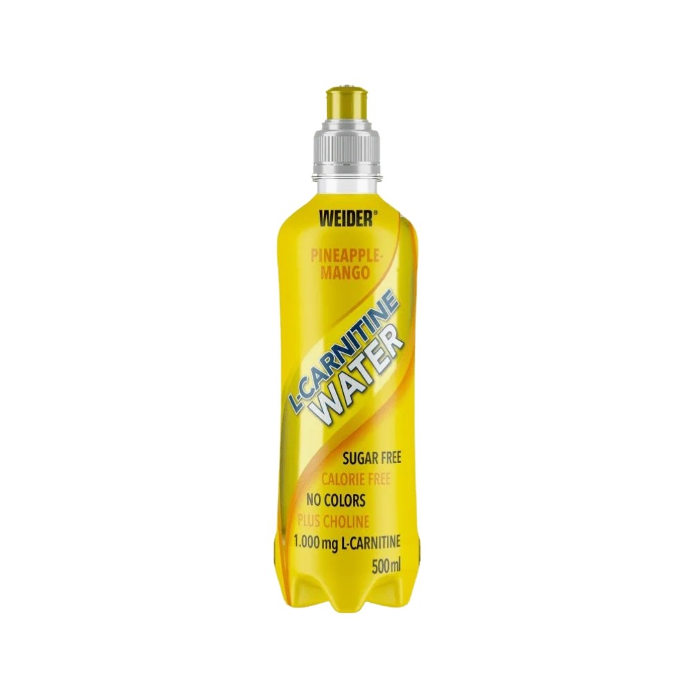 WEIDER BEBIDA CARNITINE WATER 500ML PIÑA MANGO