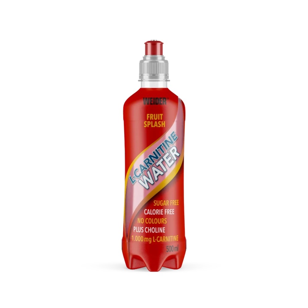 WEIDER BEBIDA CARNITINE WATER 500ML FRUIT SPLASH