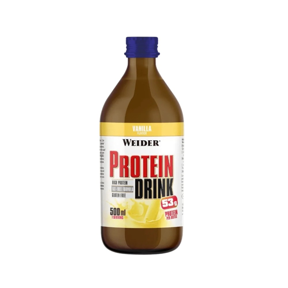 WEIDER BEBIDA MILSHAKE PROTEIN CRISTAL 500ML VAINI