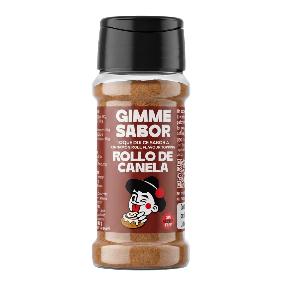 GIMME SABOR SAZONADOR DULCE 50G ROLLO CANELA