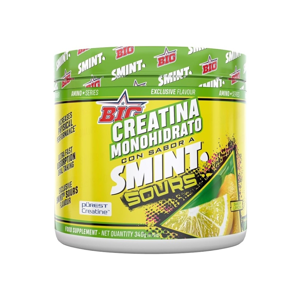 BIG CREABIG® CREATINE PUREST 340G SMINT LIMÓN