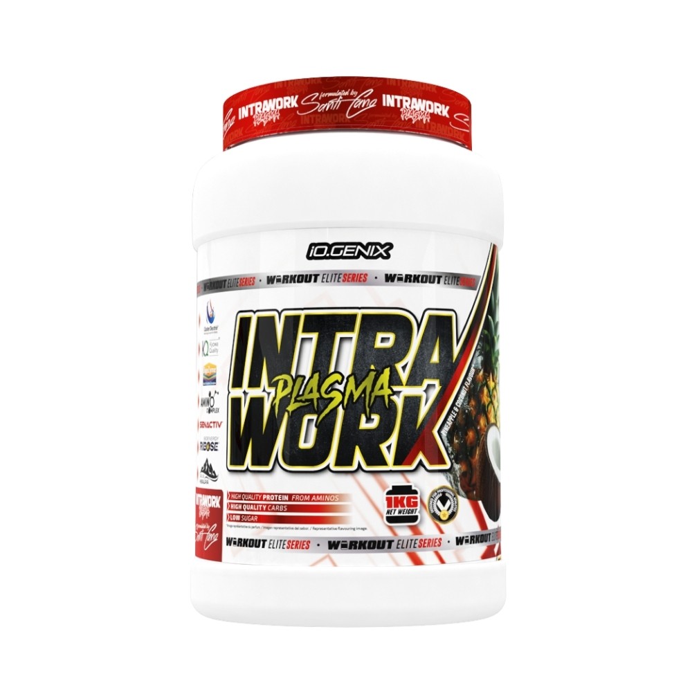 IOGENIX INTRAWORK PLASMA 1KG PINEAPPLE COCONUT