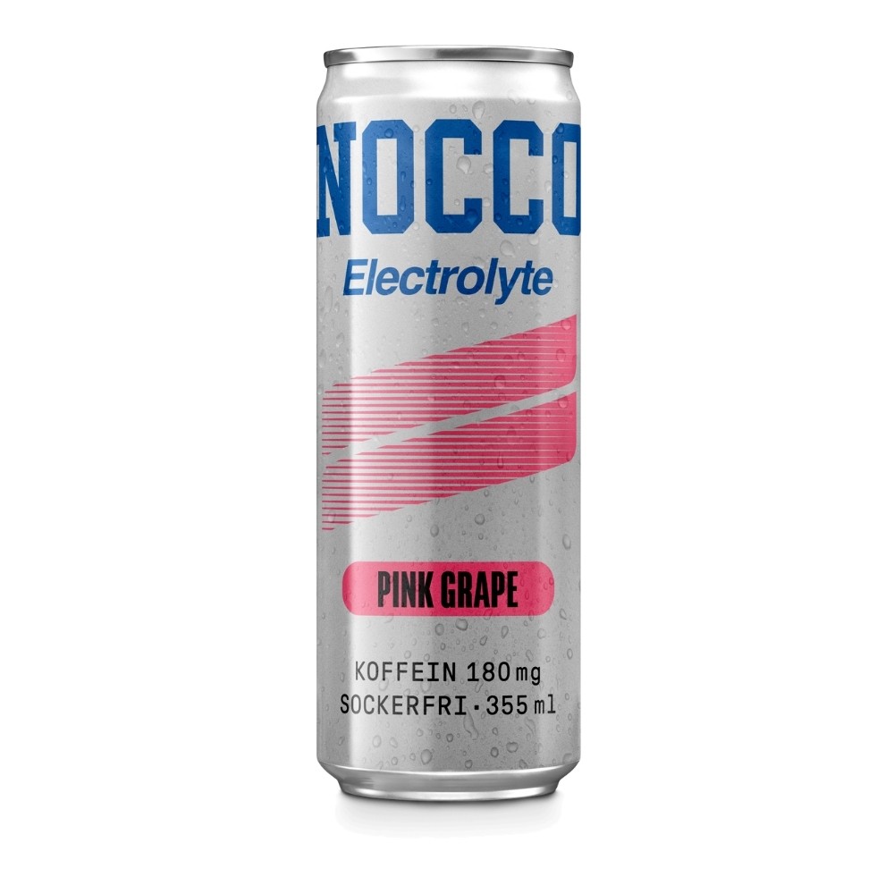 NOCCO BEBIDA ENERGETICA ELECTROLYTE 355ML PINK GRA