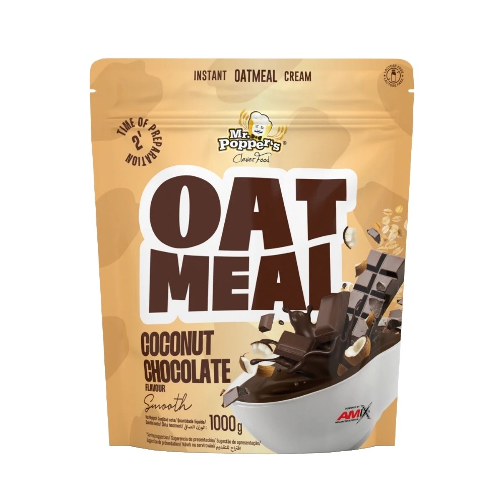 AMIX MR.POPPER OATMEAL AVENA 1KG COCO CHOCO