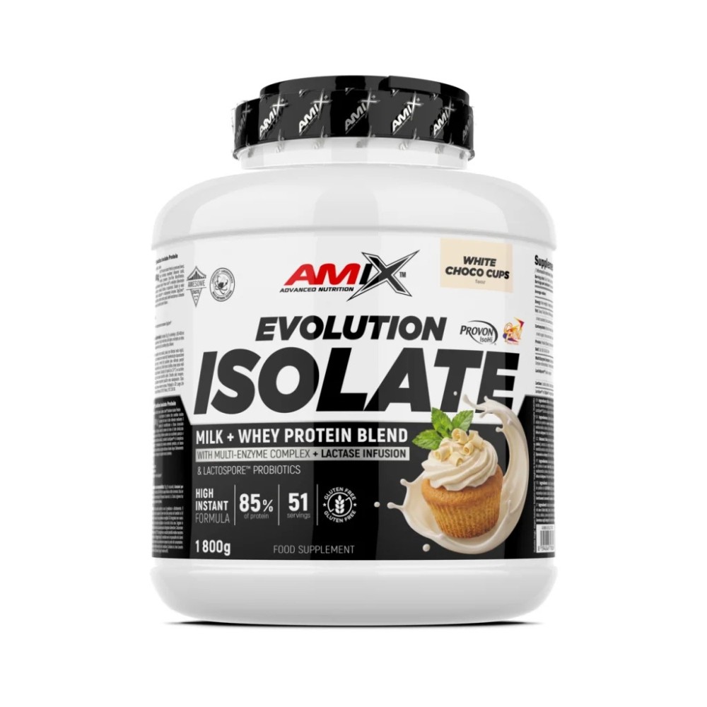 AMIX EVOLUTION ISOLATE PROTEIN 1.8KG CHOCO BLANCO