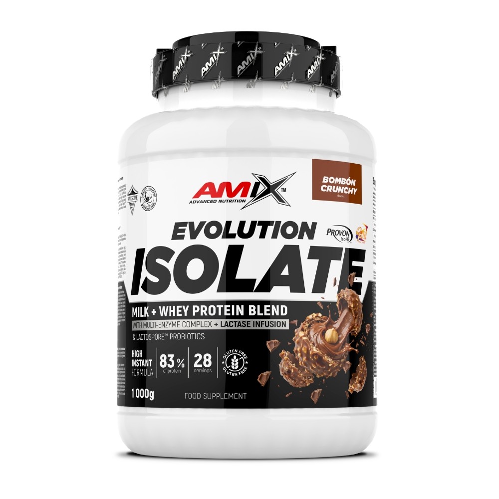 AMIX EVOLUTION ISOLATE PROTEIN 1KG BOMBON CRUJIENT