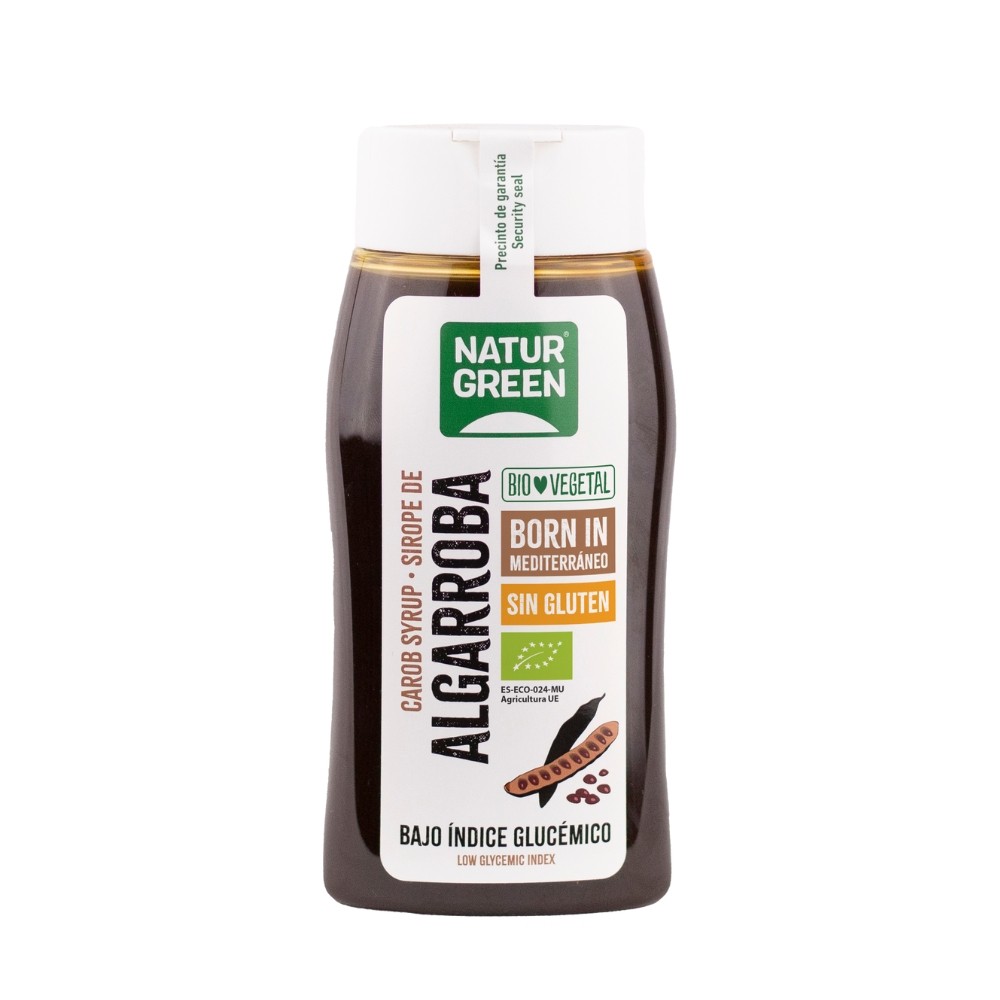 NATURGREEN SIROPE ALGARROBA Bio 315g