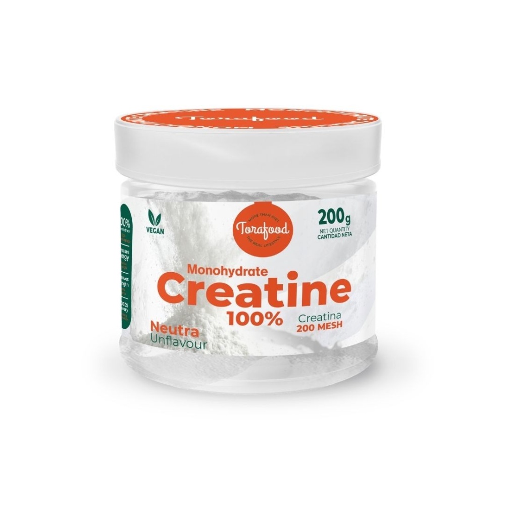 TORAFOOD CREATINE MONOHYDRATE 200G NEUTRA