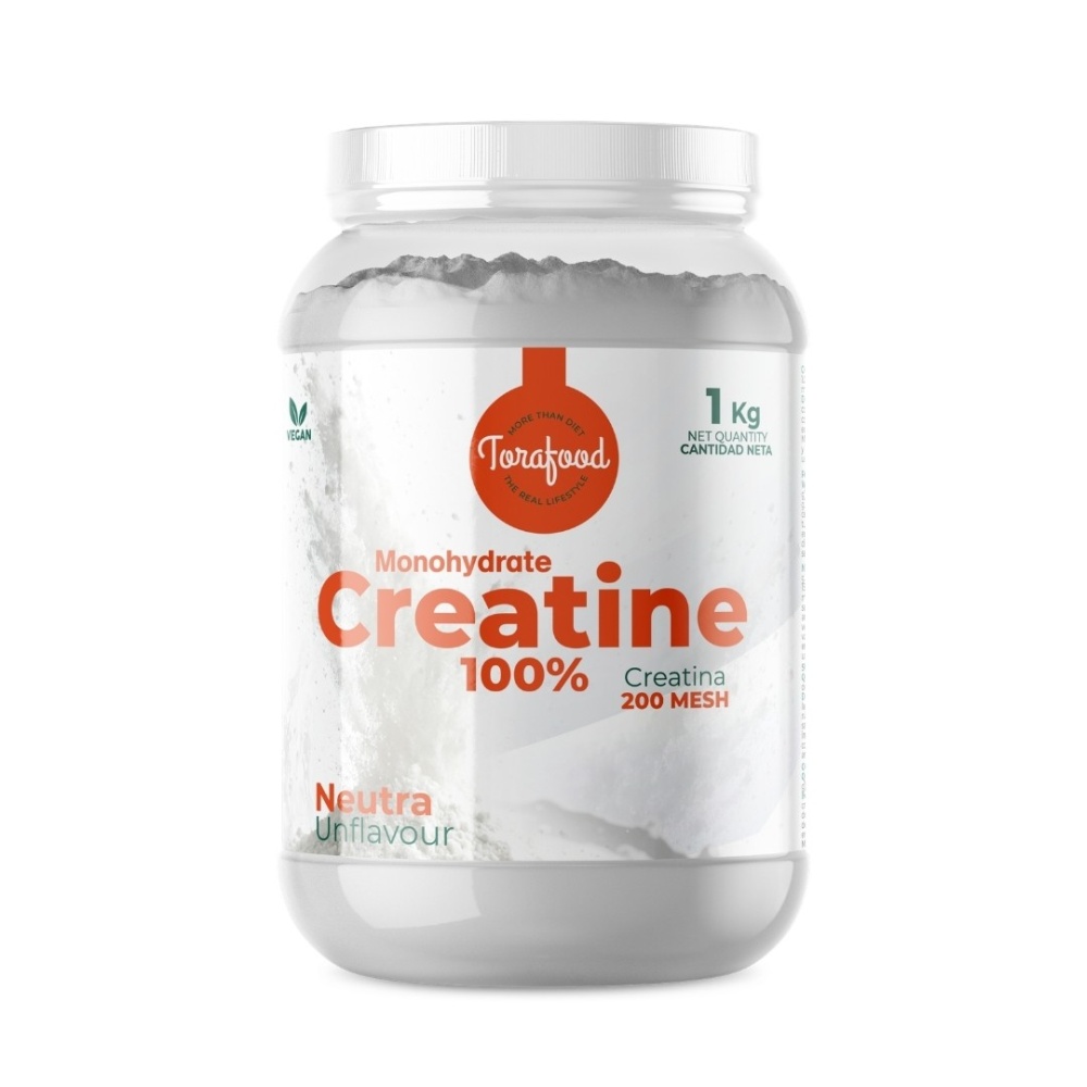 TORAFOOD CREATINE MONOHYDRATE 1KG NEUTRA