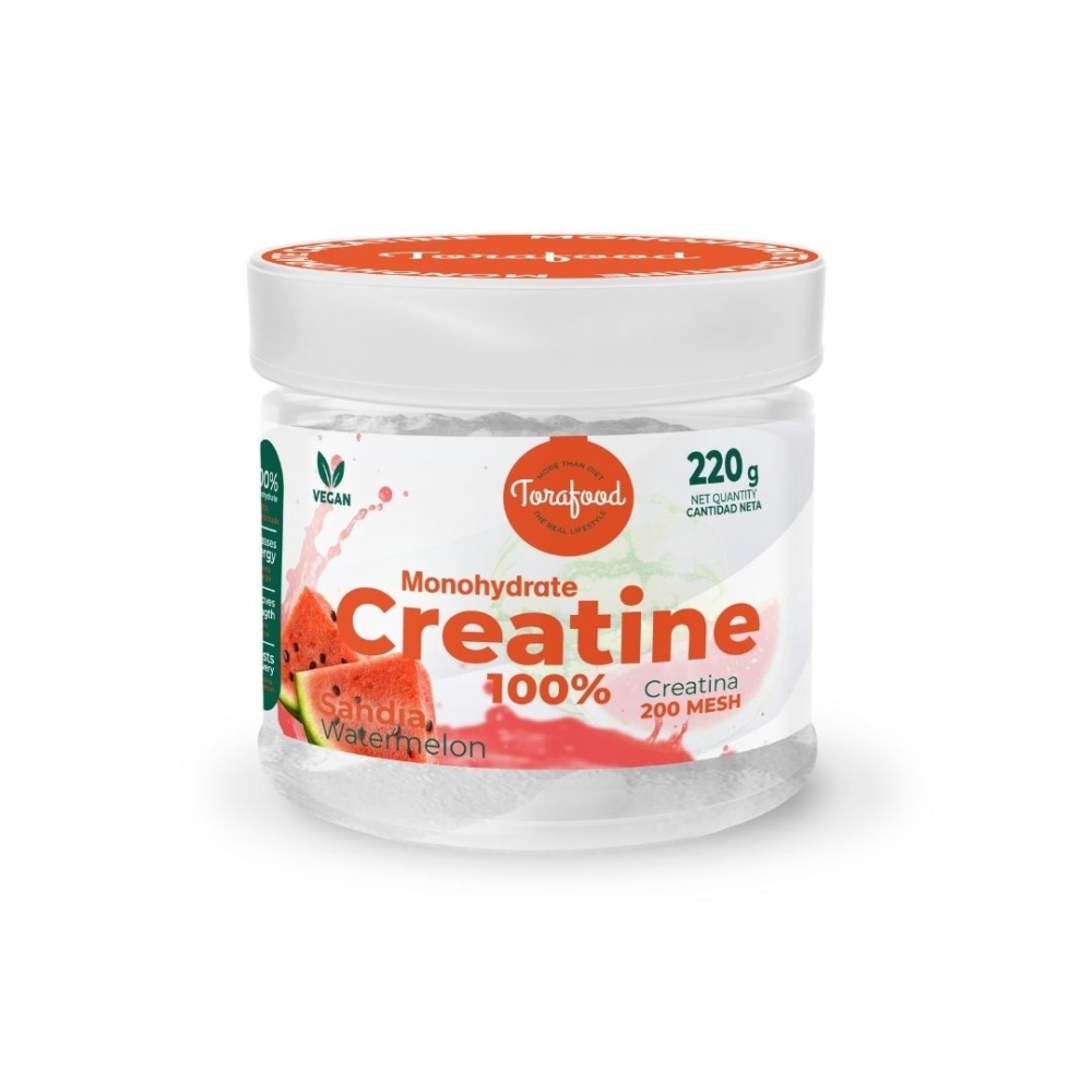 TORAFOOD CREATINE MONOHYDRATE 220G SANDÍA