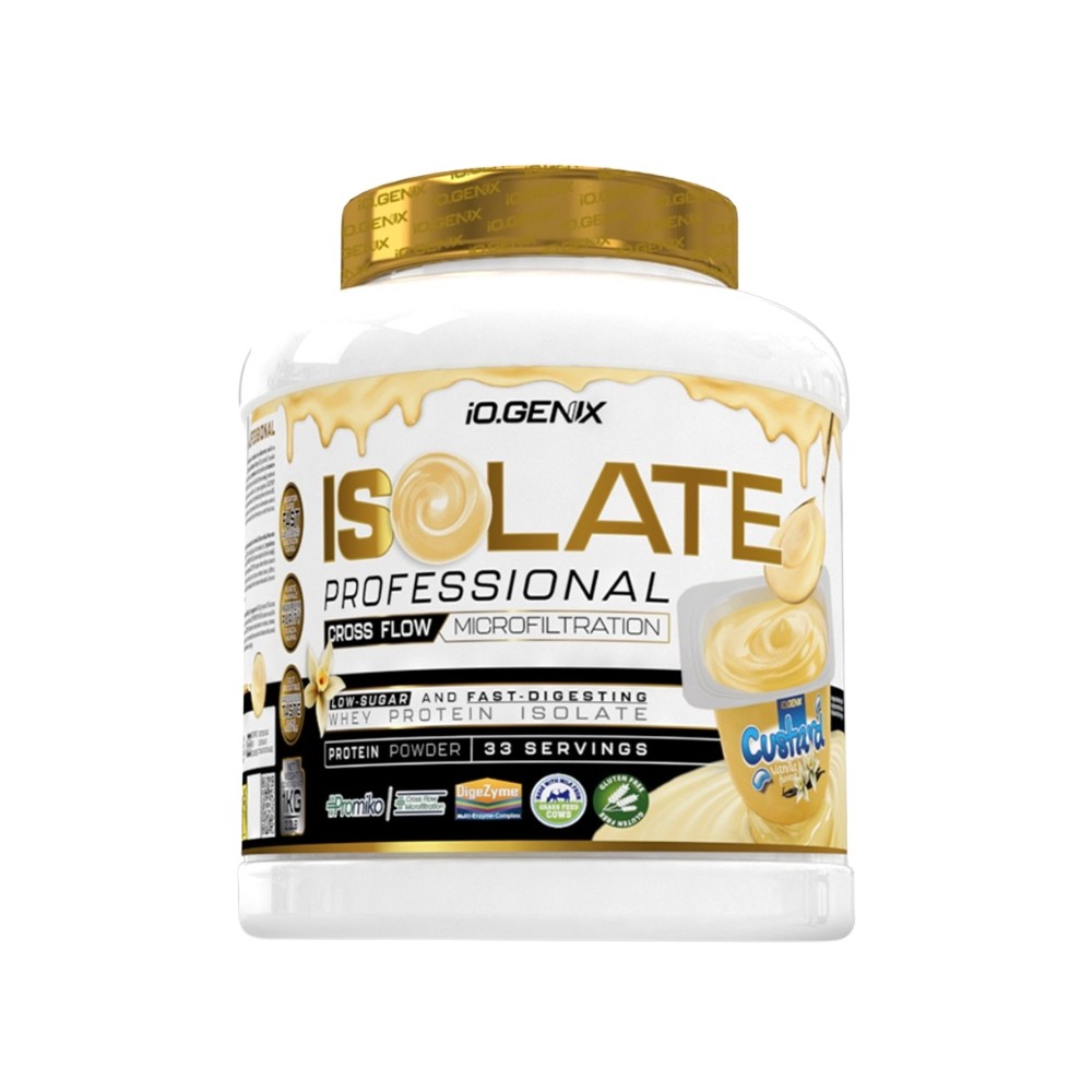 IOGENIX ISOLATE PROTEIN PROFES. 1KG CUSTARD