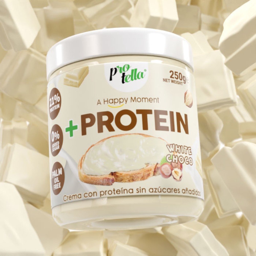 PROTELLA CREMA PROTEICA 250G CHOCO BLANCO (WHITE)