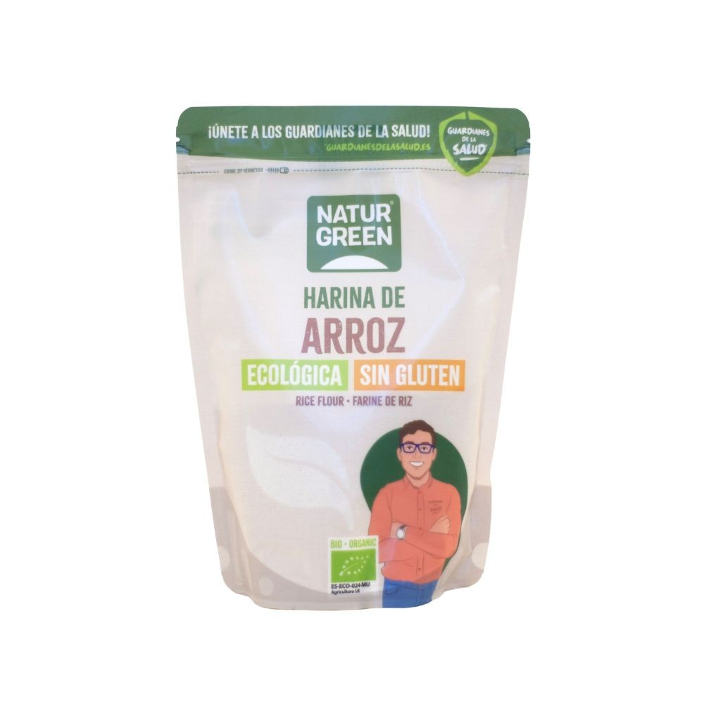 NATURGREEN HARINA ARROZ Bio Sin GLUTEN 500g