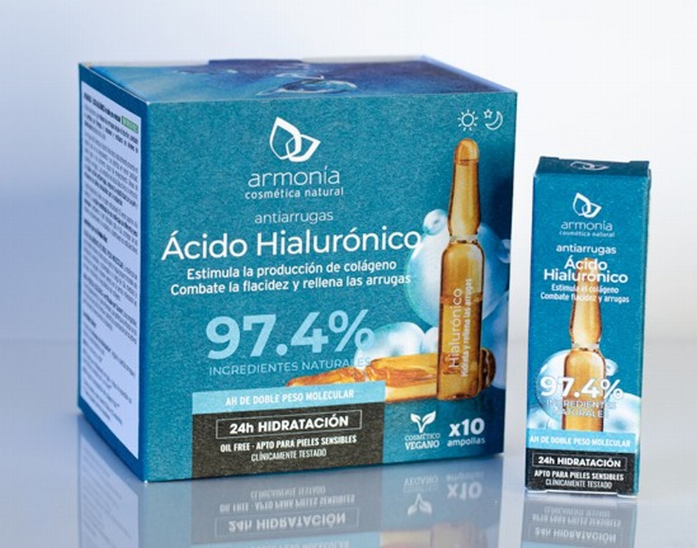 ARMONIA AMPOLLAS FACIALES AC.HIALURONICO PACK 10ud