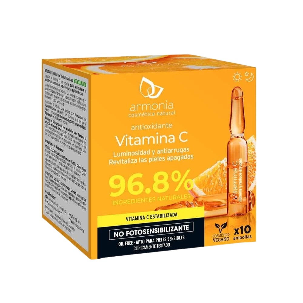 ARMONIA AMPOLLAS FACIALES VITAMINA C PACK 10ud