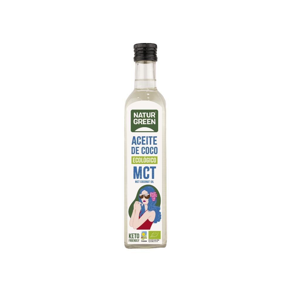 NATURGREEN ACEITE COCO MCT BIO 500ML