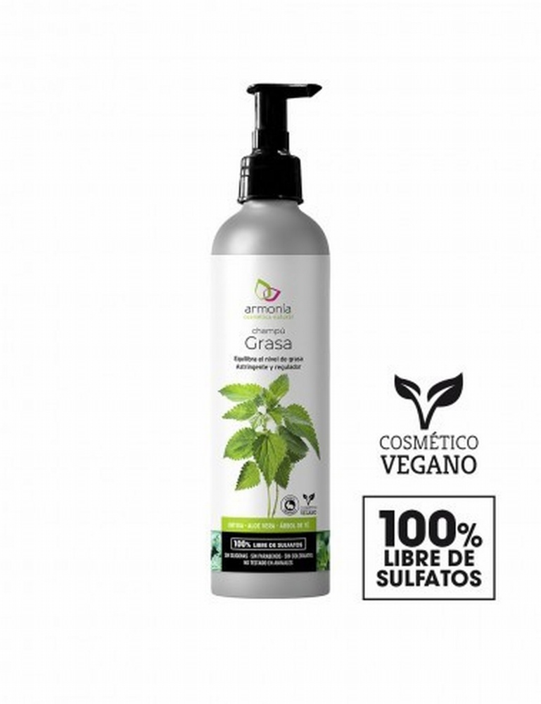 ARMONIA CHAMPU SIN SULFATOS 250ML GRASA