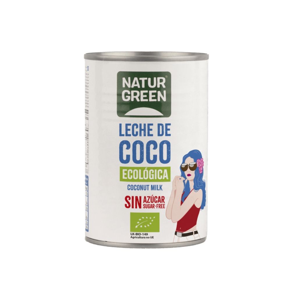 NATURGREEN LECHE DE COCO Bio 400g