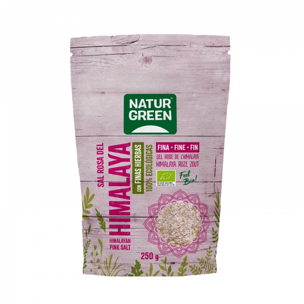 NATURGREEN SAL DEL HIMALAYA FINAS HIERBAS BIO 250