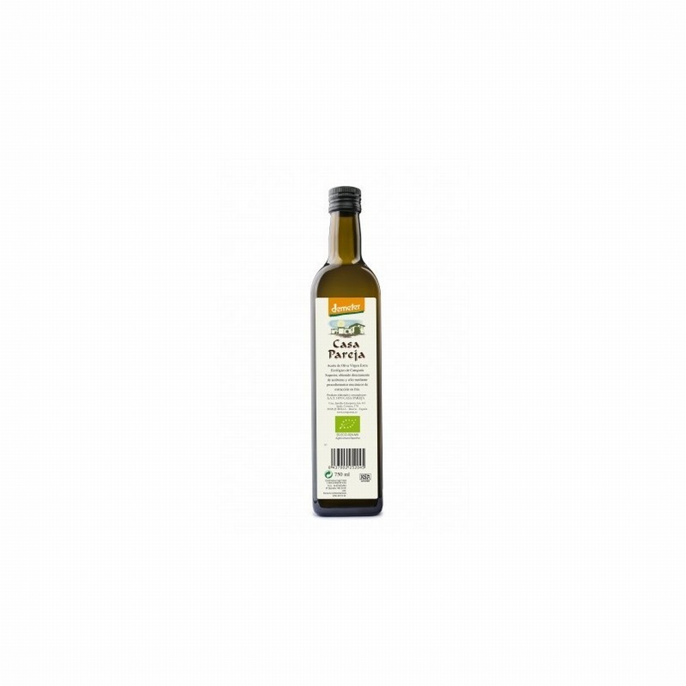 C.PAREJA ACEITE OLIVA V.E. DEMETER BOTELLA 750ML