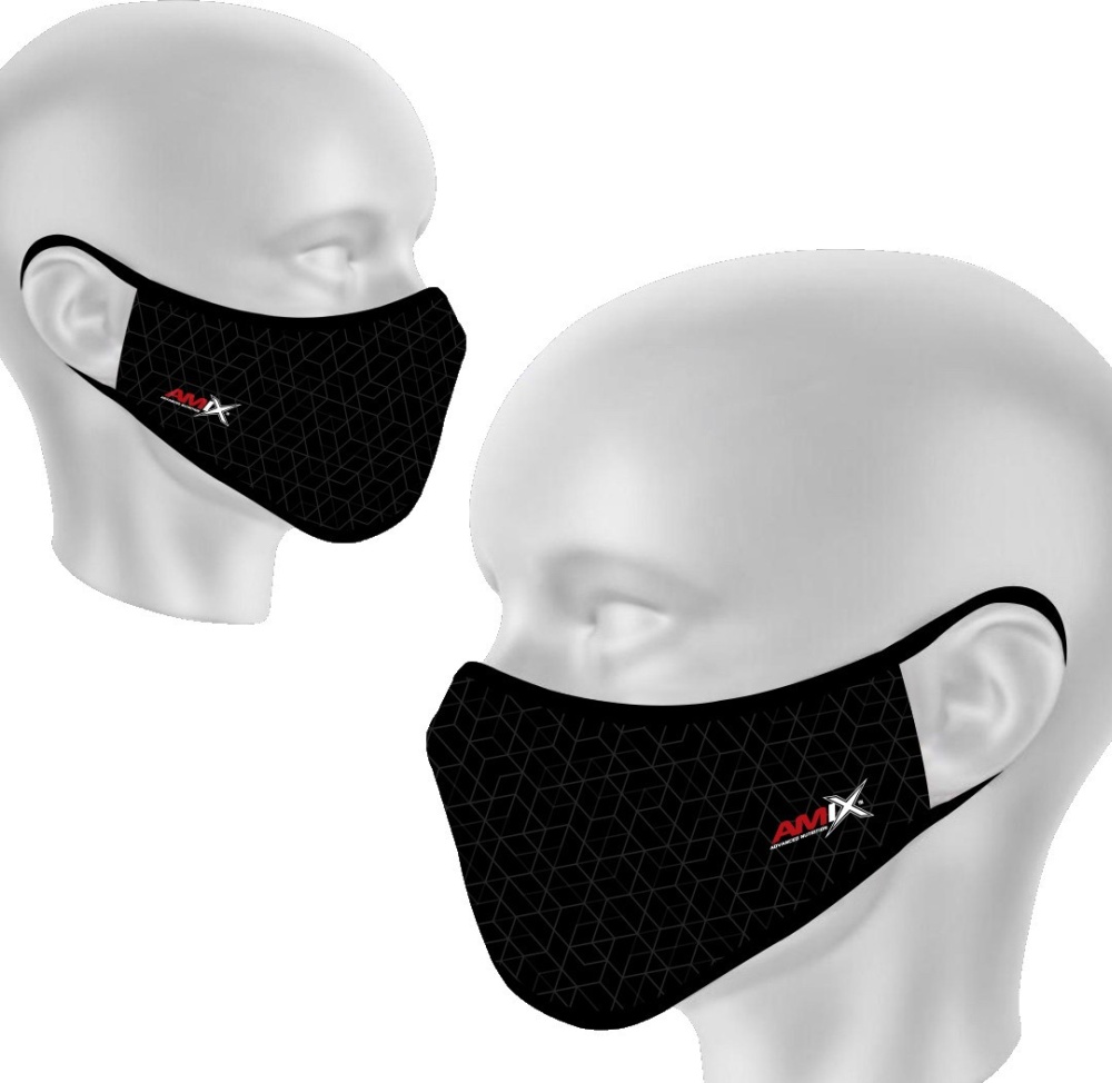 AMIX MASK COLOR NEGRO TALLA M/L (MASCARILLA)