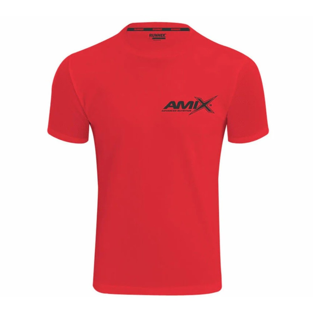 AMIX CAMISETA RUNFIT COLOR ROJO TALLA-L