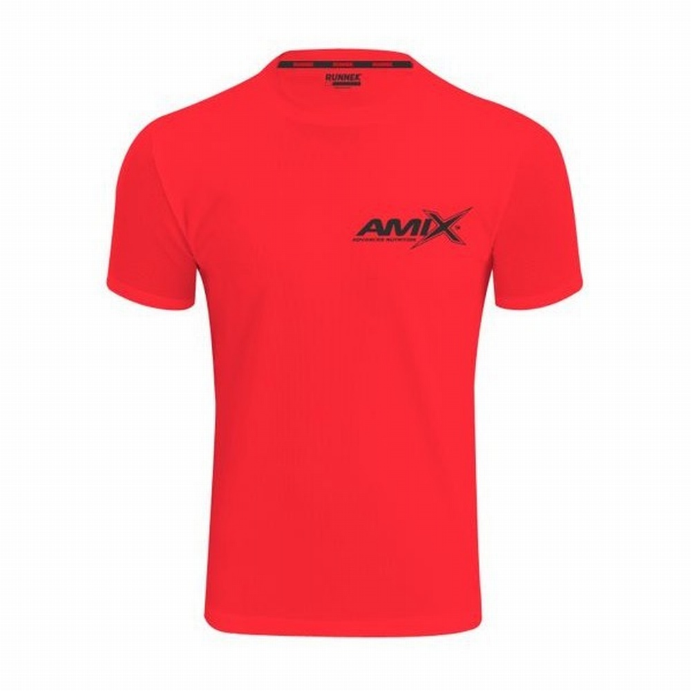 AMIX CAMISETA RUNFIT COLOR ROJO TALLA-L