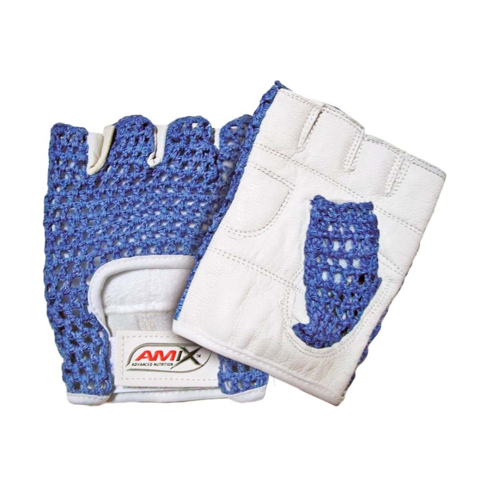 AMIX GUANTES REJILLA COLOR AZUL TALLA M
