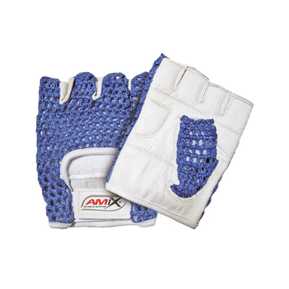 AMIX GUANTES REJILLA COLOR AZUL TALLA XL