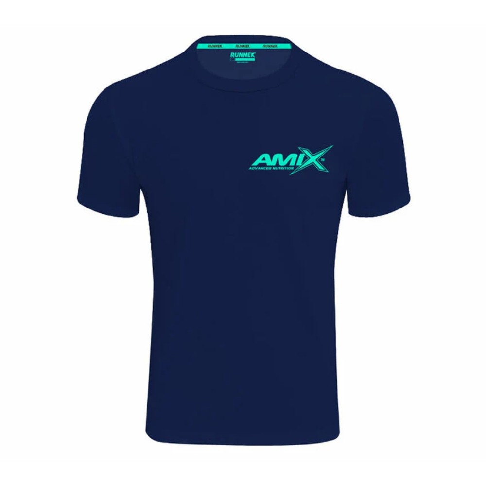 AMIX CAMISETA RUNFIT COLOR AZUL NAVY T- S