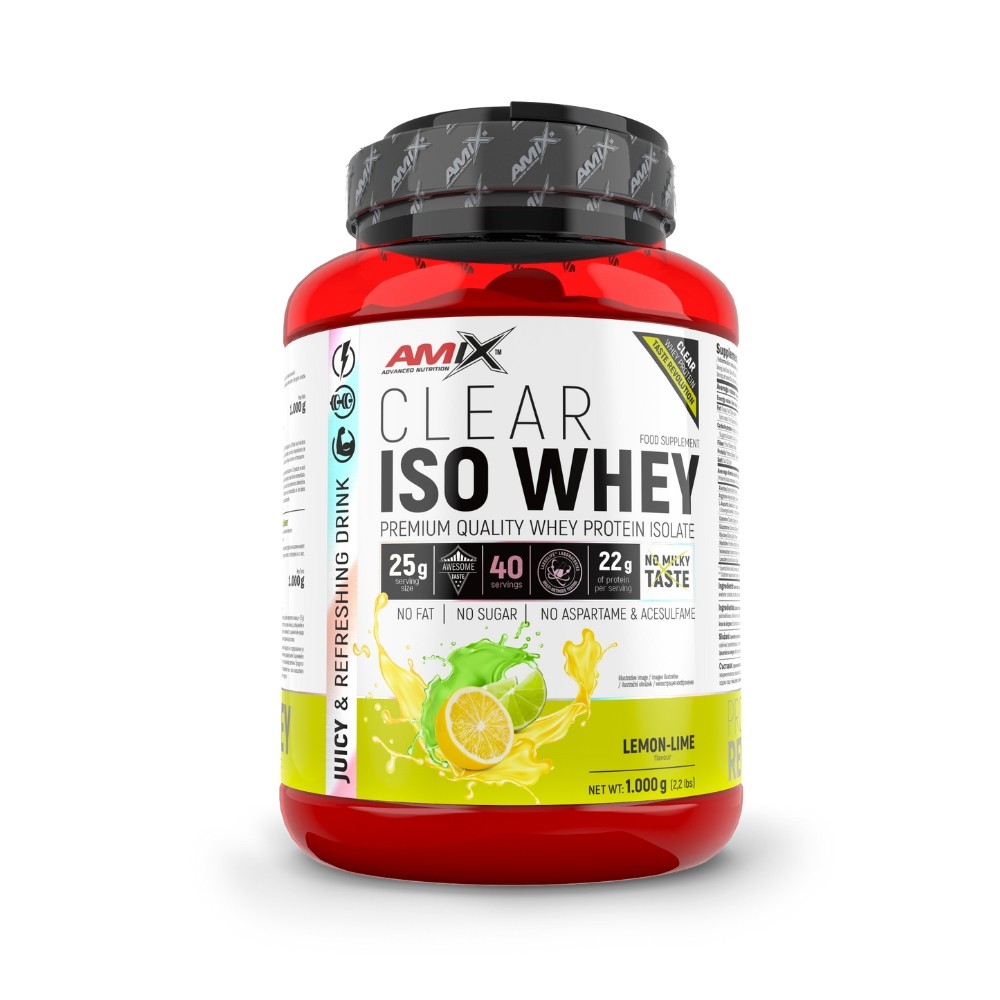 AMIX CLEAR ISO WHEY 1KG LIMA LIMON